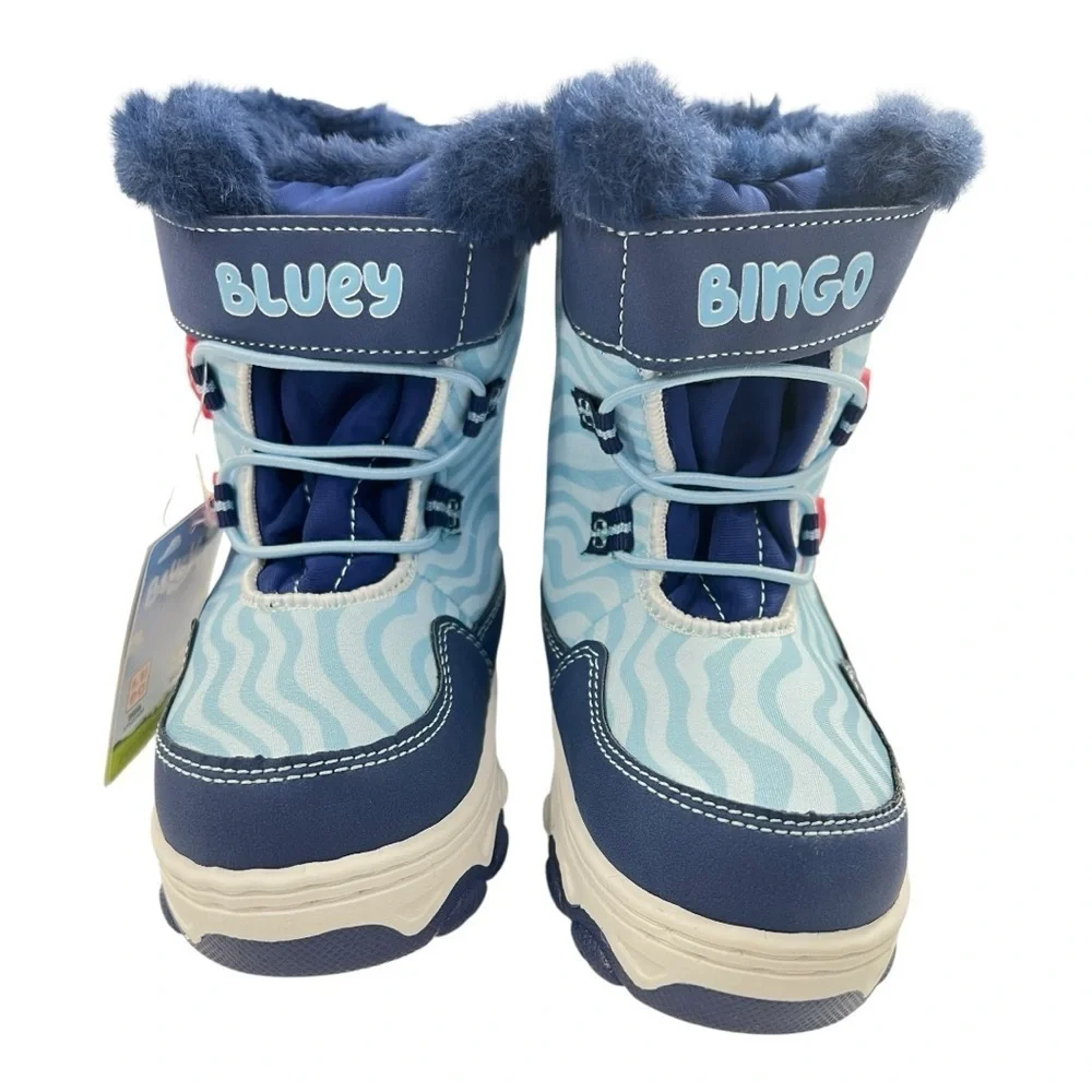 Boys Blue Kids Snow Boots
